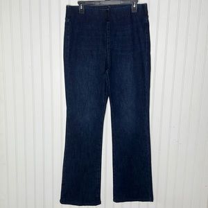 Soft Surroundings Dark Blue Boot Cut Jeans